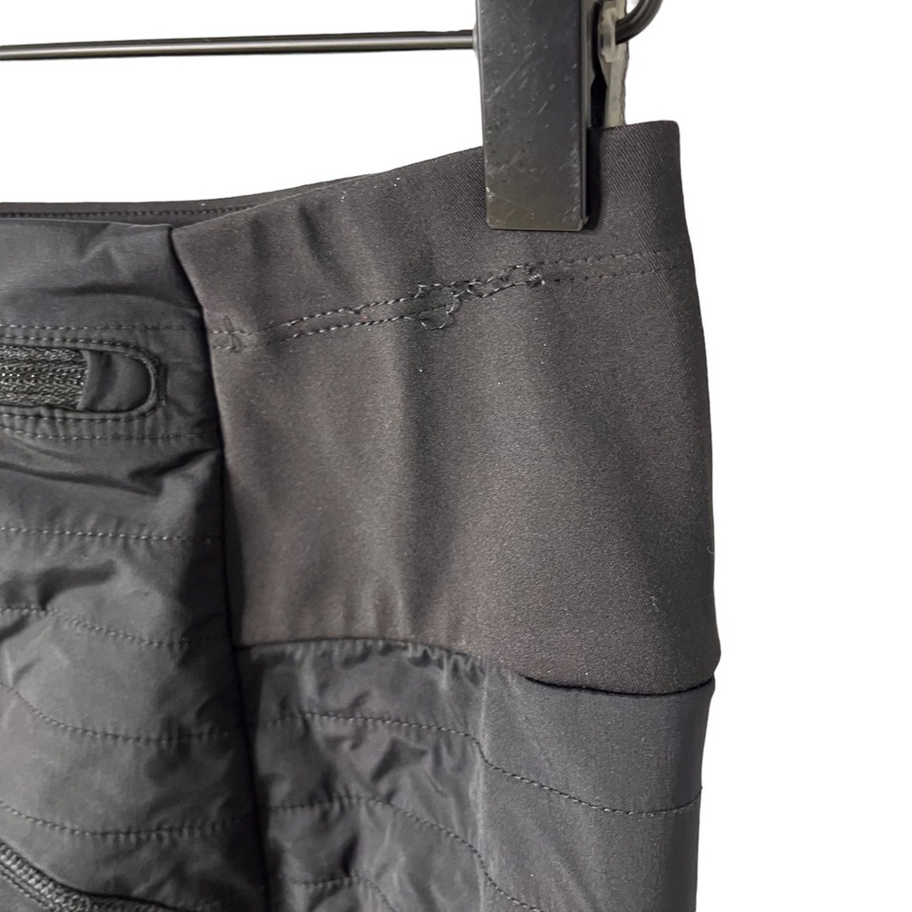 Athleta Peak Hybrid Fleece Tight Pants Black Size Small Cold Weather - Picture 5 of 10